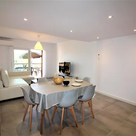 公寓 4076 - Puig 3-5, 2ª Linea, Completamente Renovado, Full Equip, En Pleno Centro, Vista Al Mar. Wifi - Es-258-84 *
